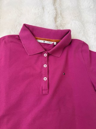 Polo Tommy Hilfiger rosa