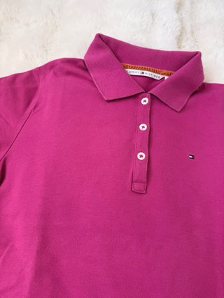 Polo Tommy Hilfiger rosa