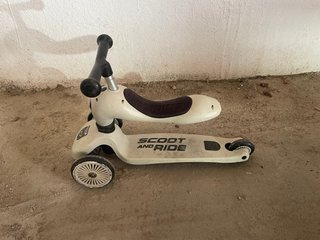 Patinete infantil Scoot and Ride
