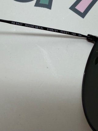 Gafas Ray-Ban Round Metal Negras