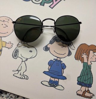 Gafas Ray-Ban Round Metal Negras