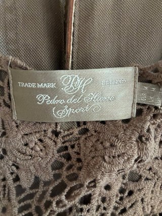 Conjunto Chaleco Pedro del Hierro Crochet y pant