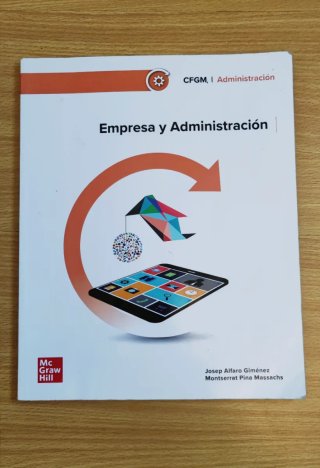 Libro Empresa y administración, CFGM