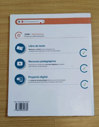 Libro Empresa y administración, CFGM