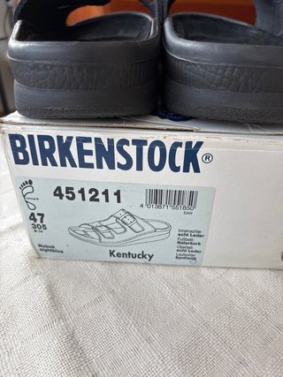 Sandalias Birkenstock Azul Talla 47 Nuevas