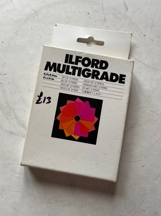 Ilford Multigrade Set 12 Filtros Fotografía