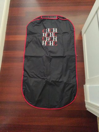 Fundas Ropa Carolina Herrera Negras/Rojas