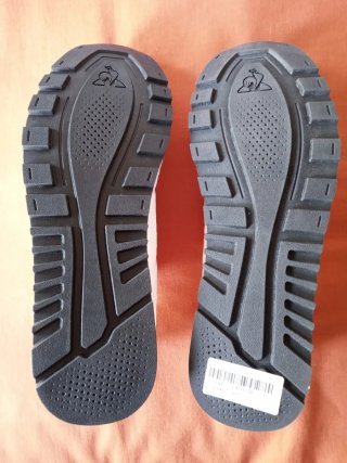 Zapatillas Le Coq Sportif Blancas y Doradas