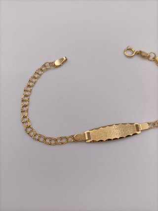 Esclava Oro 16k -Ochos dobles- 1,84gr