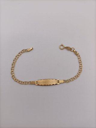 Esclava Oro 16k -Ochos dobles- 1,84gr