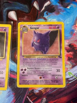 Trilogia Gengar Haunter Gastly Carte Pokémon