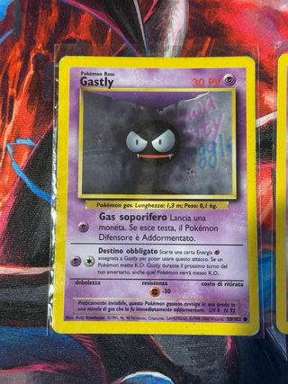 Trilogia Gengar Haunter Gastly Carte Pokémon