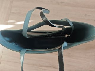 Bolso piel negro Mandarina Duck