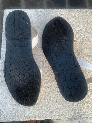 Alpargatas RIA blancas talla 37