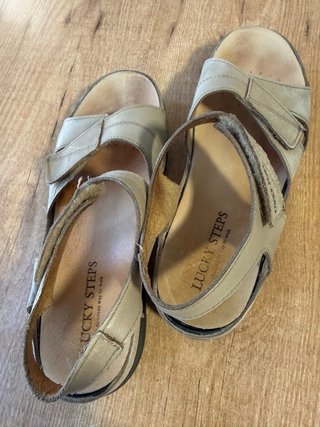 Sandalias Lucky Step Beige Talla 39