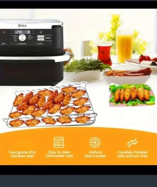 Rejilla Airfryer Grande + Pinchos