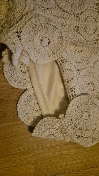 Shorts de crochet
