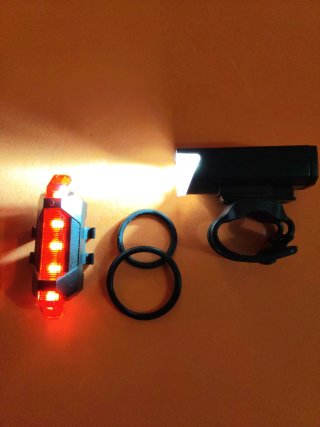 Luces LED Bici/Patinete USB Recargables