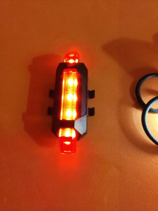 Luces LED Bici/Patinete USB Recargables