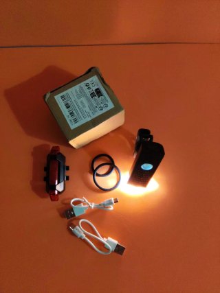 Luces LED Bici/Patinete USB Recargables