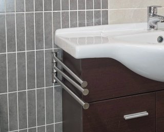 Mueble de baño wengué 80cm