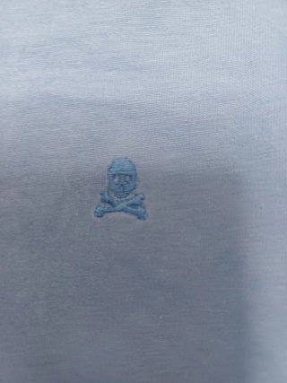 Camiseta azul SCALPERS