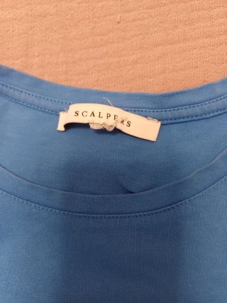 Camiseta azul SCALPERS