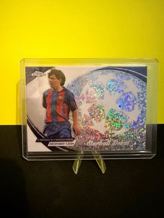 Cromo Lionel Messi Starball Debut