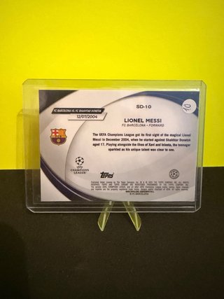 Cromo Lionel Messi Starball Debut