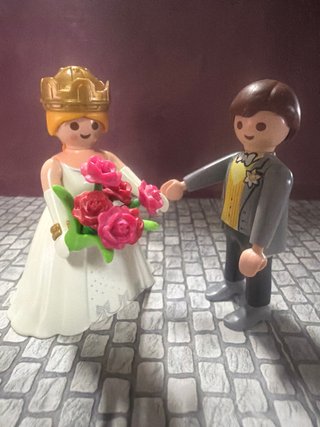 Playmobil Novios con Flores