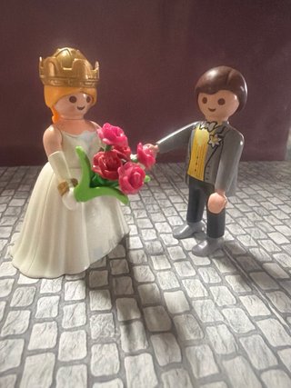 Playmobil Novios con Flores