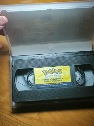 Película VHS Pokémon ¡Hazte con todos! Español
