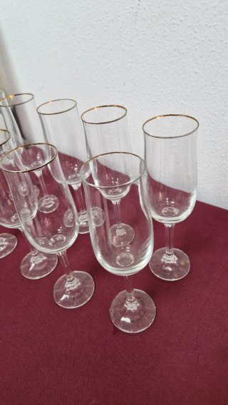 10 Copas de champágne
