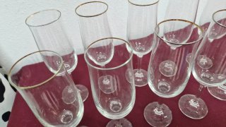 10 Copas de champágne