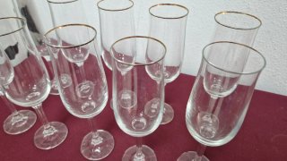 10 Copas de champágne