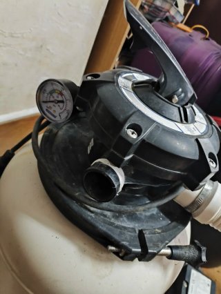 Bomba de piscina con filtro de arena