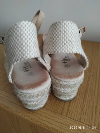Alpargatas HF Shoes Beige Talla 38