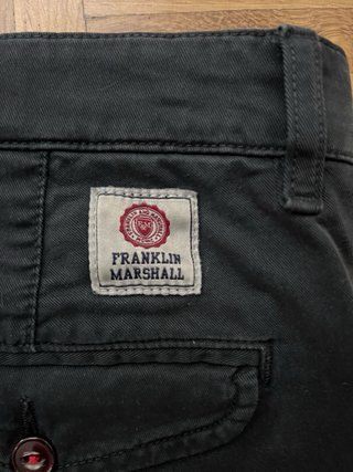 Pantalones Chinos Franklin & Marshall Negros