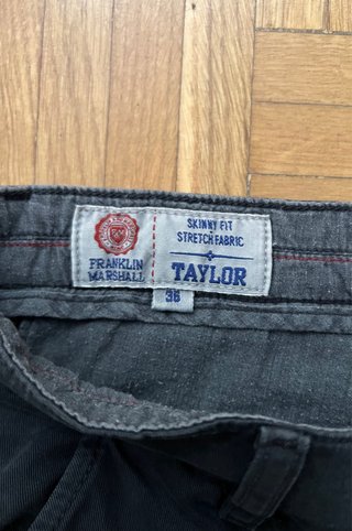 Pantalones Chinos Franklin & Marshall Negros