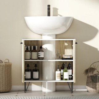 Mueble bajo lavabo 2 puertas