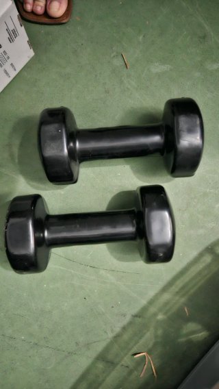 2x Mancuernas Tunturi 5kg