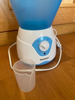 SilverCrest Sauna Facial Vapor Azul/Blanco