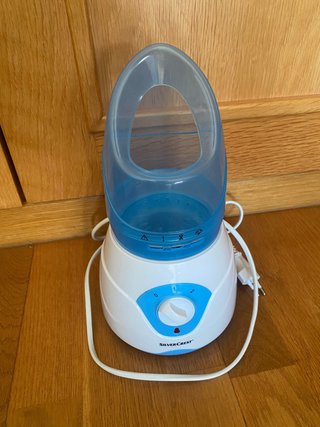 SilverCrest Sauna Facial Vapor Azul/Blanco