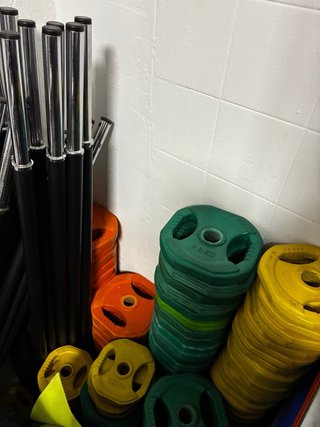 Rack soporte pesas y barras bodypump