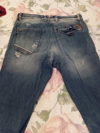 Vaqueros Joven Talla 38-40 Desgastados