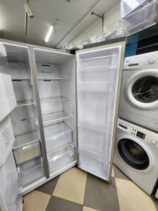 Nevera Samsung Plateada Puerta Doble