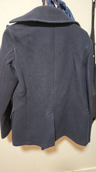 Abrigo Loewe azul y naranja Original