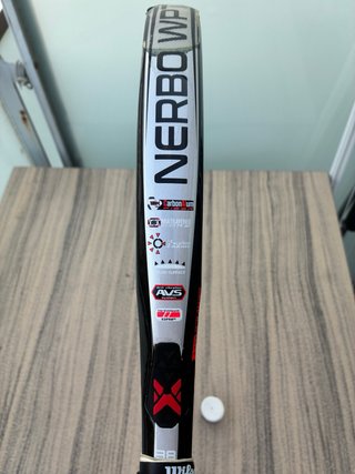 Pala Padel Nox Nerbo WPT 38mm + grip de regalo