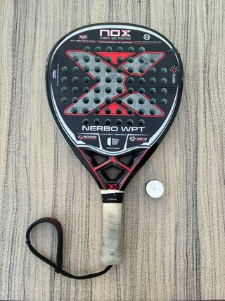 Pala Padel Nox Nerbo WPT 38mm + grip de regalo