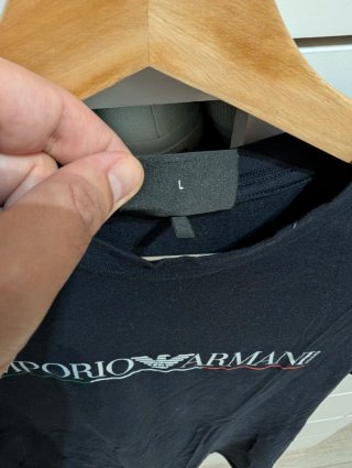 Camiseta Emporio Armani Talla L Bandera Italia